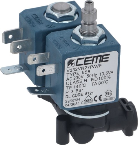 Delonghi arte solenoid valve - delonghi,