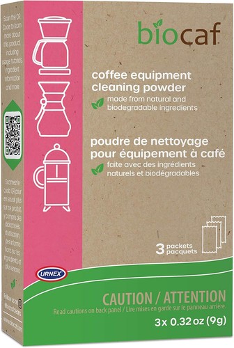 Biocaf coffee machine - coffee, cleaner
